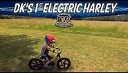 Harley IRONe 16 Electric Bike for Kids -First Ride