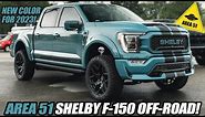 HIGHLY CLASSIFIED COLOR on the 2023 SHELBY F-150 OFF-ROAD (FIRST DELIVERY IN THE U.S.)