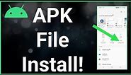 How To Install APK Files On ANY Android!