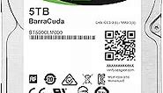 Seagate BarraCuda 5TB Internal Hard Drive HDD – 2.5 Inch SATA 6Gb/s 5400 RPM 128MB Cache for Computer Desktop PC (ST5000LM000)