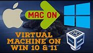 How to install MAC OS on your Windows PC! | Using Oracle VM Virtual Box - MacOS Catalina | Win 10/11