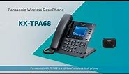 Panasonic KX-TPA68 SIP DECT Wireless Desk Phone – Part 1
