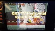 How To repair a CRT TV Out Of Sync problem