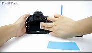 Foto&Tech Glass LCD Screen Protector Installation for Canon 5D Mark IV