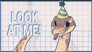 LOOK AT ME! | Animation meme | Loop | Happy birthday Soba!
