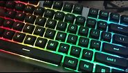 HP Gaming Keyboard K500F | How to change the light pattern