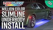 LEDGlow | How To Install A Million Color Slimline SMD LED Car Underbody Lighting Kit