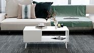 Yusong Modern Coffee Table TV Stand for Living Room