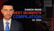 Damon Imani VS Mainstream Media - Compilation Vol.2 - Q1 2024