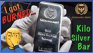 I got BURNED buying this 1 kg Silver Bar... [Pre-Sale Silver] Germania Kilo, a Beginner Silver Bar