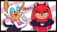 Rouge & Knuckles Lusty Kitty Cosplay (Sonic Comic Dub)