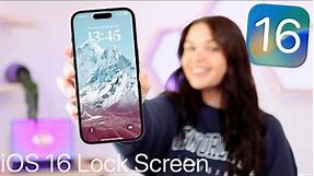 A Guide to Customising your Lock Screen on iOS 16 📲