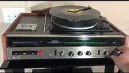 Vintage Sony HP-219 Solid State Turntable AM/FM Receiver Demo