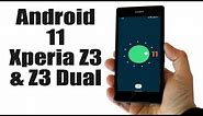 Install Android 11 on Xperia Z3 & Z3 Dual (LineageOS 18.1) - How to Guide!