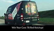 78 Red Ketchup fleet of vans