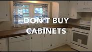 DIY kitchen cabinet build. (CHEAP AND EASY!!!!)