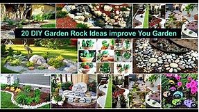 20 DIY Garden Rocks & Stone ideas For Impressive Look of Your Garden
