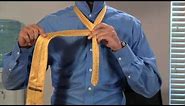How To Tie and Dimple your Necktie (Half Windsor)