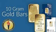 10 Gram Gold Bar | PAMP Suisse | Money Metals Exchange