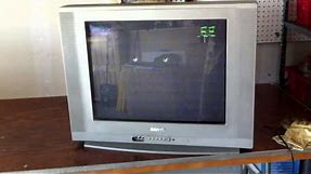 SANYO TV Flat Screen Stereo w/ Remote control