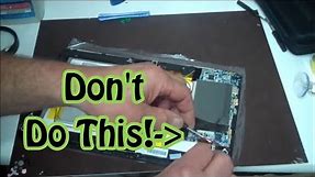 How to Fix a Cracked or Broken Android Tablet Touch Screen | Fusion5 108 10.6 Touch Screen Part 2
