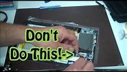 How to Fix a Cracked or Broken Android Tablet Touch Screen | Fusion5 108 10.6 Touch Screen Part 2