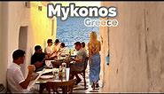 Mykonos, Greece 🇬🇷 - Summer 2022 - 4K 60fps HDR - Walking Tour