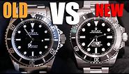 Rolex Submariner - Old vs New