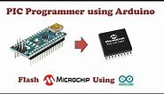 How to Build PIC programmer using Arduino updated
