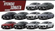 2024 Hyundai Sonata - All Color Paint Options - Images | AUTOBICS