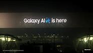 The new era of mobile is here. #GalaxyAI is here | Samsung