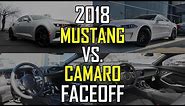 2018 Ford Mustang GT vs. 2018 Chevy Camaro SS: Faceoff Comparison