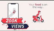 Hevofood App | Food Delivery Video | After Effects