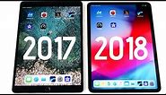 2017 iPad Pro vs 2018 iPad Pro