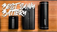 The BEST Battery Option for Sony Alpha Cameras (a6300/a6500/A7S/A7R etc.)