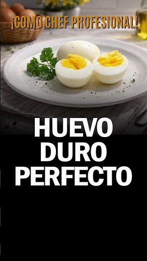 This is how you make the PERFECT HARD-BOILED EGG 🥚