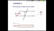 Angles: Parallel Lines - Corbettmaths