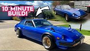 BUILDING A DATSUN 280ZX IN 10 MINUTES!