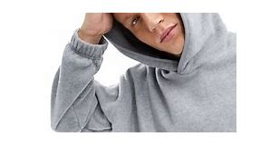 ASOS DESIGN oversized fleece hoodie in gray | ASOS