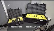 Pelican 1615 Air Case vs Pelican 1510 Case | Size Comparison