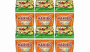 Colorful Delight: Haribo Mini Rainbow Frogs Gummy Candy Pack of 9 (5 oz Bag) | Jelly Fruit Gummi Candy Peg Bag | Bulk King of Sweets Bag | Movie Theater Candy | Candy Pack for Halloween, Easter & More