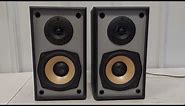 Pioneer 100W Bookshelf Speakers Magnetically Shielded 2-Way S-HF21-LR