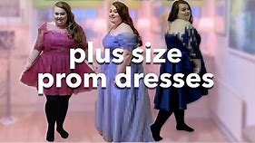 PLUS SIZE PROM DRESSES | JJsHouse try on haul - evening and formalwear for everyone!