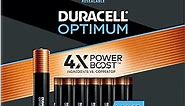 Duracell Optimum AAA Batteries With Power Boost Ingredients, 18 Count Pack Double A Battery with Long-lasting Power, All-Purpose Alkaline AA Battery For Household And Office Devices