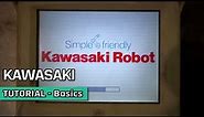 KAWASAKI Basics 101 Tutorial - Learn how to jog the robot, create a program and a backup 4k