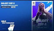 The NEW Galaxy Cup 4 in Fortnite