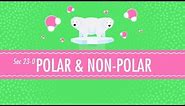 Polar & Non-Polar Molecules: Crash Course Chemistry #23