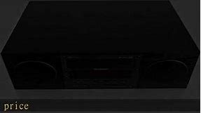 Sharp CD-BH350 Micro Audio Component System with 5 CD Changer, Bluetooth, FM Radio & USB Playback -
