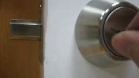 how to pick a deadbolt door lock with bobby pins