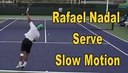Rafael Nadal Serve Slow Motion - BNP Paribas Open 2013